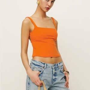 NWT Reformation Cairo Knit Top